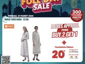 Cari Baju Lebaran? Di Transmart Full Day Sale Banyak Diskonnya