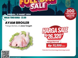 Transmart Full Day Sale Balik Lagi, Ayam Broiler Dijual Murah Meriah!