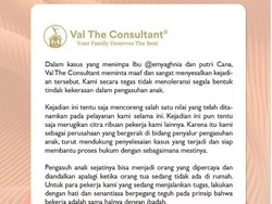 Siapa Pemilik Val The Consultant, Penyalur Pengasuh Anak Aghnia Punjabi?