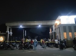 Perumahan Berjarak 1 Km dari Ledakan Gudang Amunisi Masih Digaris Polisi