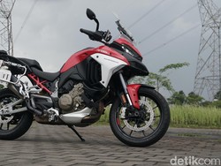 Mesinnya Setara Agya Cs, Seberapa Irit Moge Ducati Multistrada V4S?