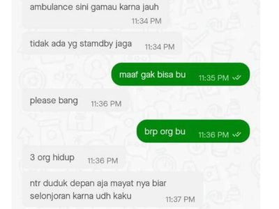 Kumpulan Chat Kocak Ojol dan Customer, Ada-ada Aja