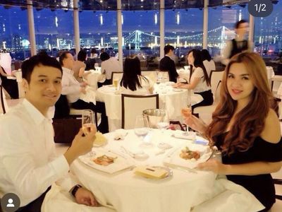 Momen Vicky Shu Saat Makan di Restoran hingga Belanja Makanan