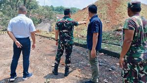 Momen Panglima TNI Tinjau Gudang Amunisi Kodam Jaya yang Terbakar