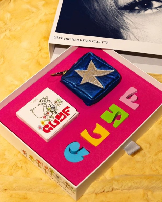 Potret packaging produk highlighter dari brand GLYF