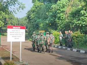 Situasi Gudang Munisi Kodam Jaya Pagi Ini Seusai Kebakaran Situasi Gudang Munisi Kodam Jaya Pagi Ini Seusai Kebakaran