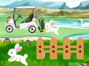 Tes Ketajaman Mata Penutup Long Weekend, Ada Berapa Telur Paskah?