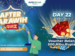 Pemenang After Tarawih Quiz Hari ke-22, Berhak Dapat Voucher Belanja 500 Ribu