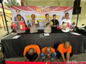 Komplotan Curanmor 15 TKP di Mojokerto Diringkus, Penadah Diburu Komplotan Curanmor 15 TKP di Mojokerto Diringkus, Penadah Diburu
