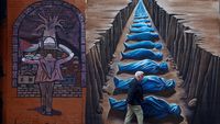 Mural di Belfast Jadi Simbol Solidaritas untuk Gaza