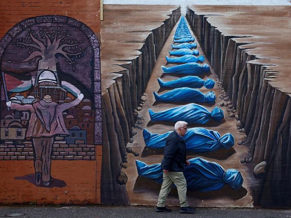 Mural di Belfast Jadi Simbol Solidaritas untuk Gaza