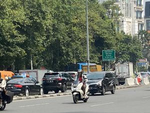 Dishub DKI Uji Coba Tutup U-Turn Depan Mal Citywalk Sudirman Jakpus Dishub DKI Uji Coba Tutup U-Turn Depan Mal Citywalk Sudirman Jakpus