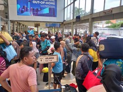 32 Ribu Orang Sudah Mudik Naik Kereta dari Daop 1 Jakarta