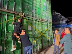 Polres Berau Amankan 8 Kontainer Kayu Bengkirai-Ulin Ilegal, Pelaku Diburu