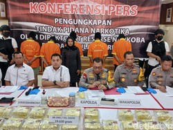 Polda Kepri Tangkap Residivis Narkoba, Sita 20 Kg Sabu