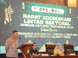 Kapolda Sulteng Prediksi Puncak Arus Mudik 5 April, 3 Ribu Personel Siaga