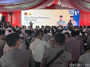 Cerita Kapolri Bukber Lagi Bareng Keluarga Besar TNI-Polri Usai Pandemi