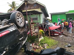 Kronologi Tabrakan Beruntun Tewaskan 1 Orang di Lapri Bone