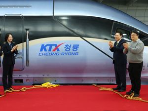 Korea Selatan Luncurkan Kereta Peluru Baru Buatan Lokal
