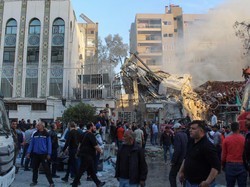 Israel Gempur Konsulat Iran di Suriah, Hizbullah Ancam Pembalasan!