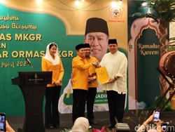 MKGR Deklarasi Dukung Airlangga Hartarto Jadi Ketum Golkar 2024-2029