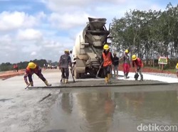 Jalan Tol Bayung Lencir-Tempino Belum Dioperasikan saat Mudik