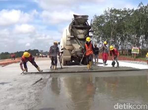 Jalan Tol Bayung Lencir-Tempino Belum Dioperasikan saat Mudik Jalan Tol Bayung Lencir-Tempino Belum Dioperasikan saat Mudik