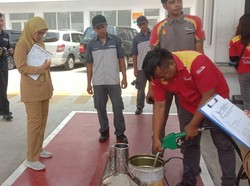 Polisi Cek di SPBU Kota Malang Antisipasi Kecurangan