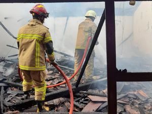 Rumah Warga Gondangan Ludes Terbakar, 2 Motor Ikut Hangus