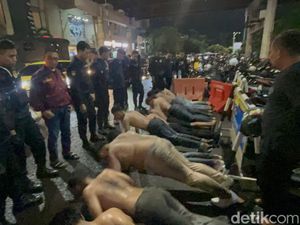 Konvoi Bikin Resah di Semarang, 11 Anggota Gangster Diamankan Polisi Konvoi Bikin Resah di Semarang, 11 Anggota Gangster Diamankan Polisi