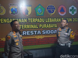 Polisi Cek Sarana dan Prasarana Terminal Purabaya Jelang Arus Mudik