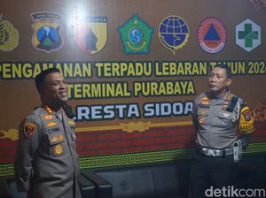 Polisi Cek Sarana dan Prasarana Terminal Purabaya Jelang Arus Mudik Polisi Cek Sarana dan Prasarana Terminal Purabaya Jelang Arus Mudik