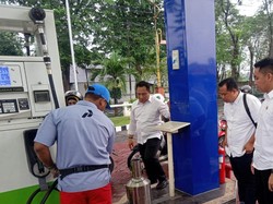Polisi Bakal Tindak SPBU di Mojokerto yang Curang Saat Layani Mudik Lebaran