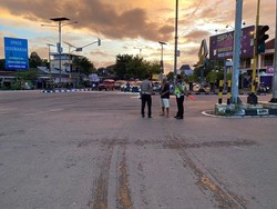 Tabrakan Truk-Motor di Simpang Terminal Giwangan, 1 Orang Tewas