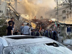 Rudal Israel Hantam Konsulat Iran di Suriah, Korban Tewas Jadi 11 Orang