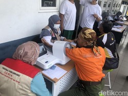 Ratusan Sopir di Terminal Arjosari Malang Tes Kesehatan Jelang Mudik Lebaran