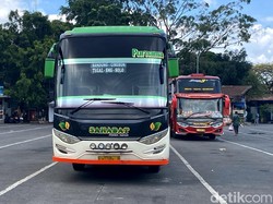 H-8 Lebaran Terminal Cicaheum Bandung Masih Sepi Pemudik