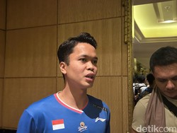 Tekad Anthony Ginting Pertahankan Gelar Juara Asia