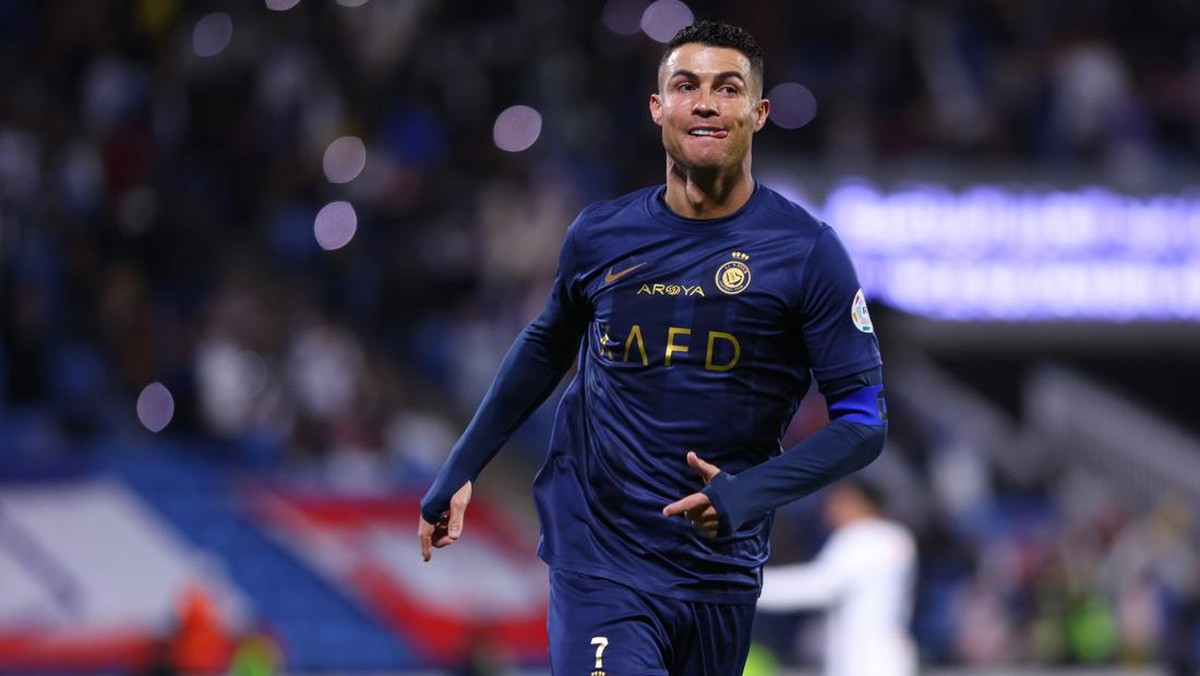 Cristiano Ronaldo di laga Abha vs Al Nassr. (Foto: dok. Al Nassr)