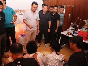 Bareskrim Gerebek Pabrik Sabu dan Happy Water di Semarang