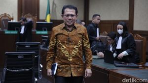 Ekspresi Hasbi Hasan Divonis 6 Tahun Penjara Kasus Pengurusan Perkara MA