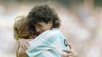 Dari keempat nama pesepakbola yang pernah bikin dua hat-trick di ajang Piala Dunia, cuma Batigol yang tidak berasal dari Eropa. Foto: Getty Images/Mark Thompson