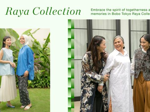 Gaya versatile 'Raya with Bobo Tokyo'