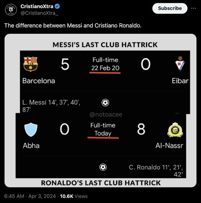 Meme Ronaldo vs Messi Meme Ronaldo vs Messi