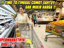 Ini Momen Nikita Mirzani Belanja Bulanan, Borong Pakai 6 Troli!