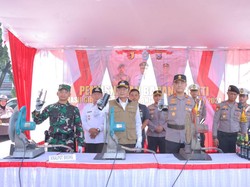 Miras dan Knalpot Brong Hasil Operasi Pekat di Lamongan Dimusnahkan