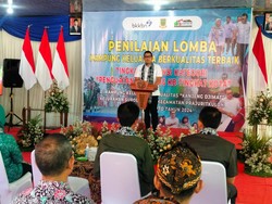 Kampung KB Kanjeng Djimat di Kota Mojokerto Juara 1 Lomba Kampung Berkualitas