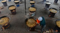 Potret Tradisi Memasak Kuah Beulangong Rayakan Nuzululquran