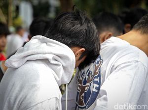 Ratusan Pelajar Konvoi Hendak Tawuran Disetrap di Balai Kota DKI