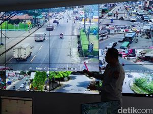 Memantau Mudik Lebaran 2024 dari Kamera ATCS di KBB-Ciamis